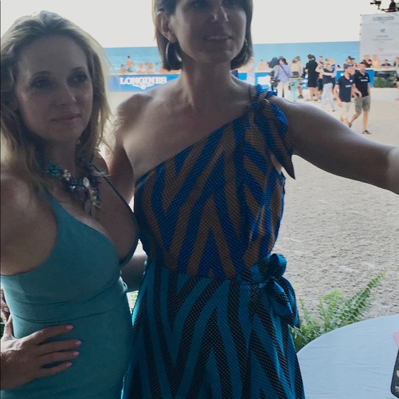 Diane Von Furstenberg one-shoulder dress - Picture 4 of 7